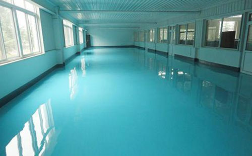 合水水性杂化聚氨酯地坪涂料