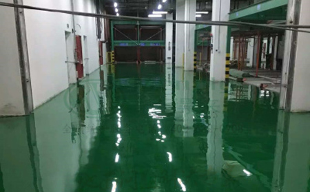 11月合水合水环氧地坪施工高峰来袭，梦得来化工多项目同步推进保交付